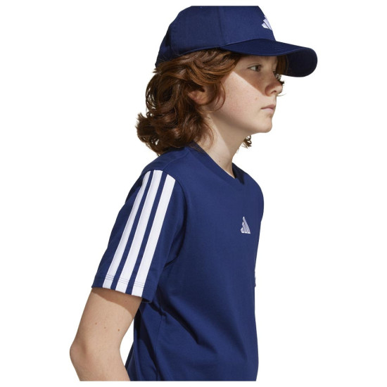 Adidas Παιδική κοντομάνικη μπλούζα Essentials 3-Stripes Tee Adidas Παιδική κοντομάνικη μπλούζα Essentials 3-Stripes Tee